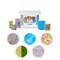 Gue Premade Includes 5 Sets of Slime Add-ins, 3 Lb. Bucket, Glassy Clear